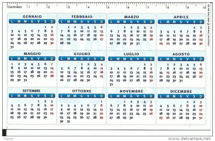 CAL639 - CALENDARIETTO 2000 - TIPOLITOGRAFIA CIEMME - Formato Piccolo : 1991-00