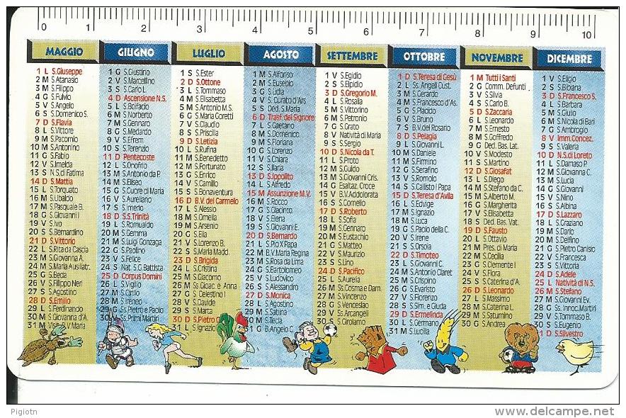 CAL644 - CALENDARIETTO 2000 - TORNEO DI CALCIO DEI RIONI - MONDOVI´ - Formato Piccolo : 1991-00