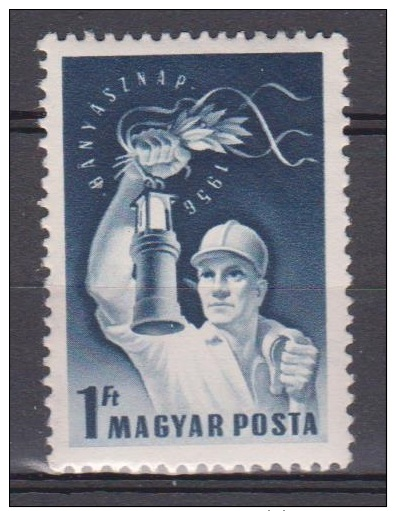 Hungary, Magyar Posta, 1956, Day Of The Miner, MNH, *** - Other & Unclassified