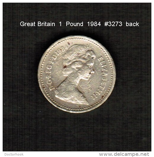 GREAT BRITAIN     1  POUND  1984  (KM # 934) - 1 Pound