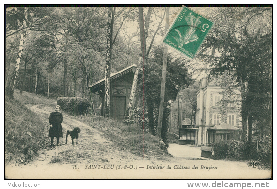 95 SAINT LEU LA FORET / Intérieur Du Château Des Bruyères / - Saint Leu La Foret