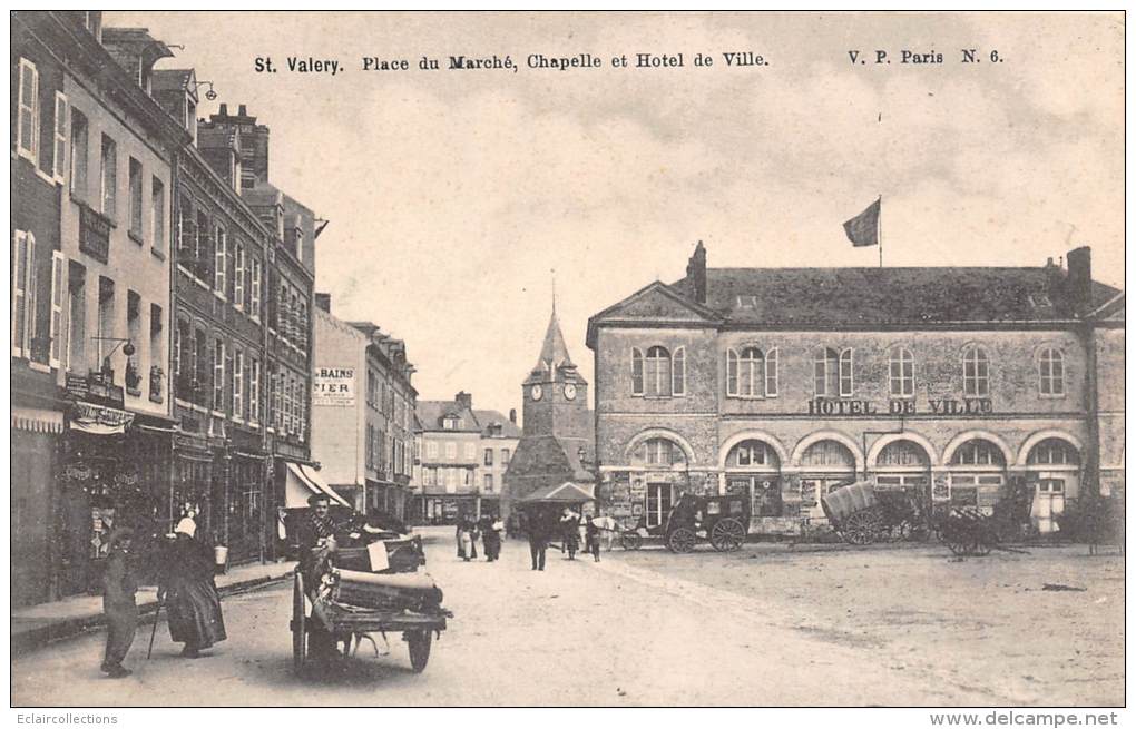 St Valéry En Caux     76      Place Du Marché - Andere & Zonder Classificatie