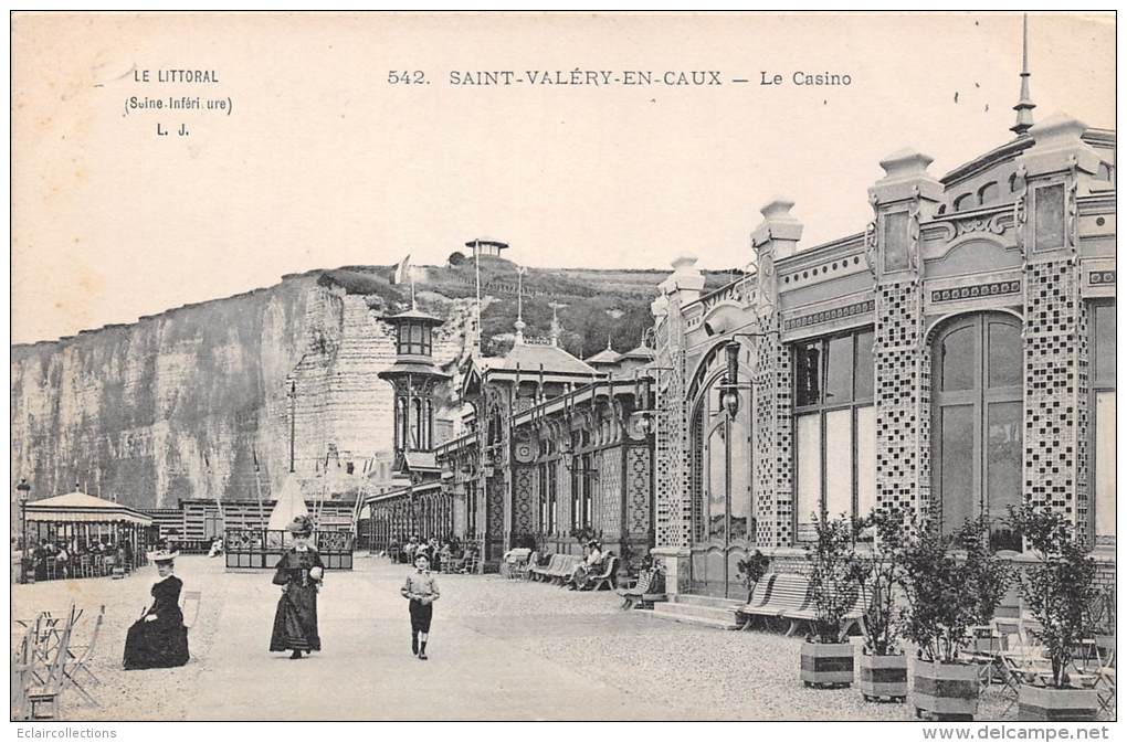 St Valéry En Caux     76     Le Casino - Autres & Non Classés