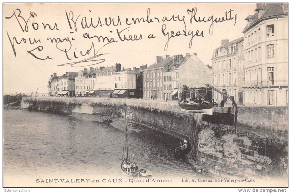 St Valéry En Caux     76     Quai D' Amont - Autres & Non Classés