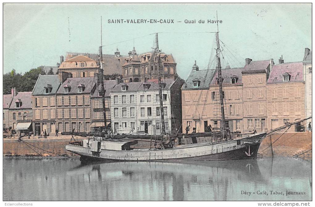 St Valéry En Caux     76     Bateau Quai Du Havre - Andere & Zonder Classificatie