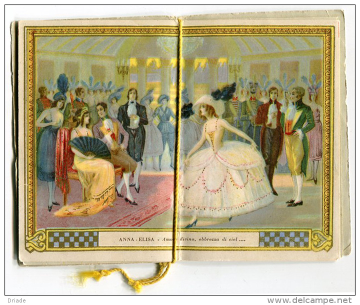 CALENDARIETTO PAGANINI ANNO 1927 SAPONE SADOR COMPOSITORE OPERA LIRICA CALENDRIER - Small : 1921-40