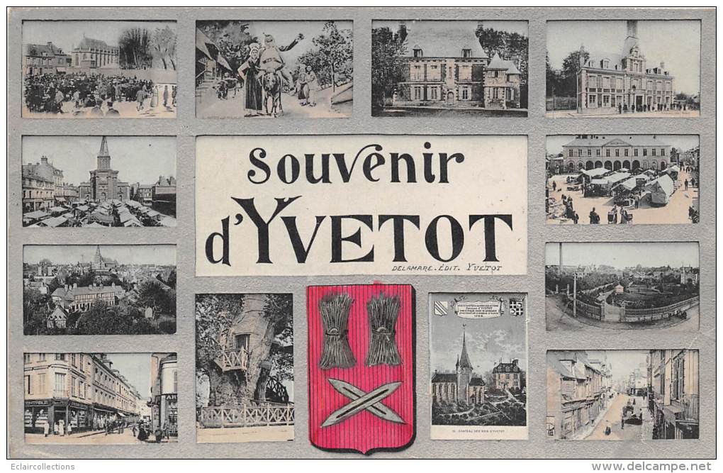 Yvetot   76        Souvenir De.....Multivues - Yvetot