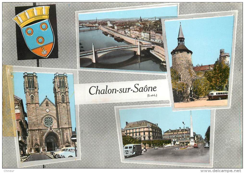 CHALON SUR SAONE CARTE MULTIVUES - Chalon Sur Saone