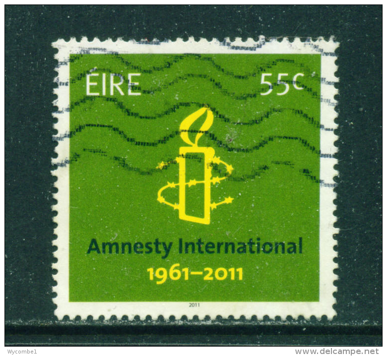 IRELAND - 2011  Amnesty International  55c  Used As Scan - Used Stamps