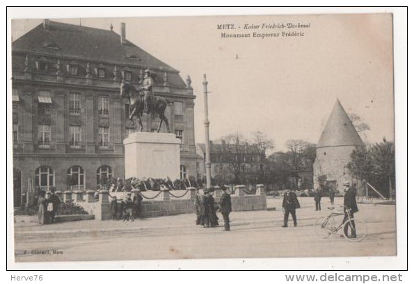 METZ - Monument Empereur Frédéric - Metz