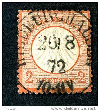 2114e  Reich 1872  Michel #8 Used ~  ( Cat.€400.00 )  Offers Welcome! - Used Stamps