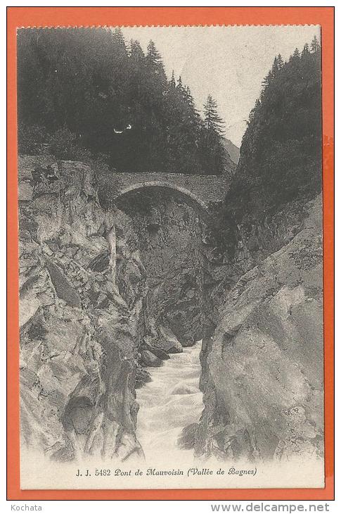 FEL737, Pont De Mauvoisin , Vallée De Bagnes, 5482, Circulée 1914 - Bagnes