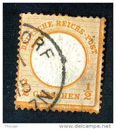 2143e  Reich 1872  Michel #18 Used  ~  ( Cat.€8.00 )  Offers Welcome! - Gebraucht