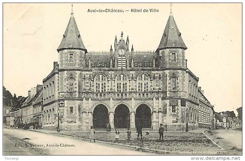 Nov13 111 : Auxi-le-Château  -  Hôtel De Ville - Auxi Le Chateau