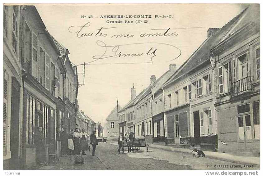 Nov13 112 : Avesnes-le-Comte  -  Grande Rue - Avesnes Le Comte