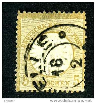 2223e  Reich 1872  Michel #22 Used ~  ( Cat.€40.00 )  Offers Welcome! - Used Stamps