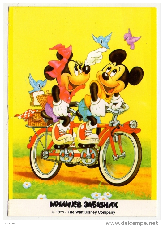 Postcard - Disney   (V 20493) - Disneyworld