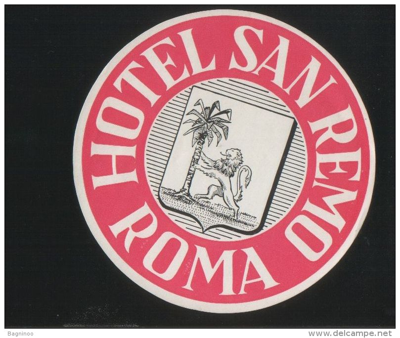 Hotel SANREMO Roma Italia - Hotel Labels