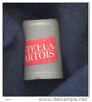 Mini Chope Publicitaire En Platique - Bières  "Stella Artois" Bière (gr) - Alcohol