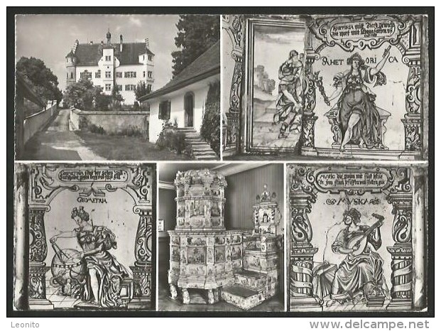 STETTFURT Schloss SONNENBERG Steckbornerofen Mit Füllkacheln Von Ludwig Pfau 1966 - Steckborn