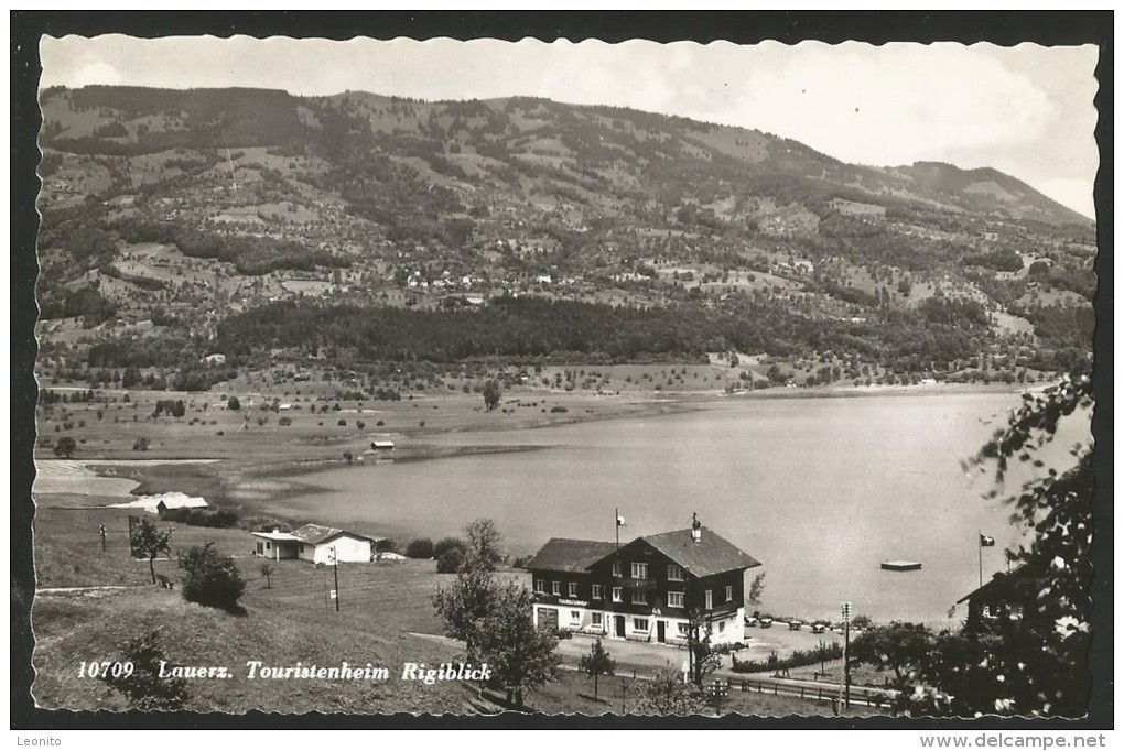 LAUERZ Touristenheim RIGIBLICK Mit Seebad 1949 - Lauerz