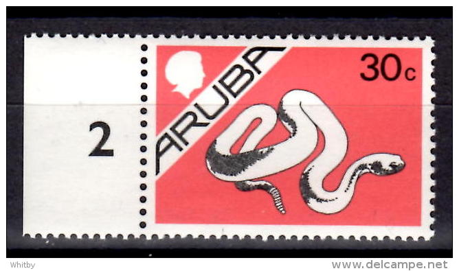 Aruba 1986 30c Snake Issue #5 - Antille