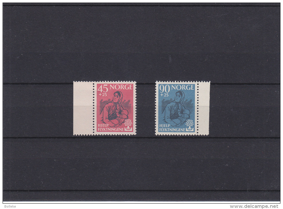 Réfugiés - Norvège - Yvert  400 / 01 ** - MNH - Valeur 20,00 Euros - Nuovi