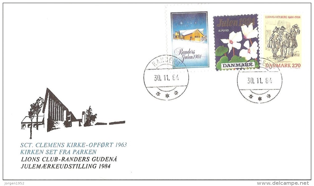 DENMARK   #   COVER FROM YEAR 1984 - Lettres & Documents