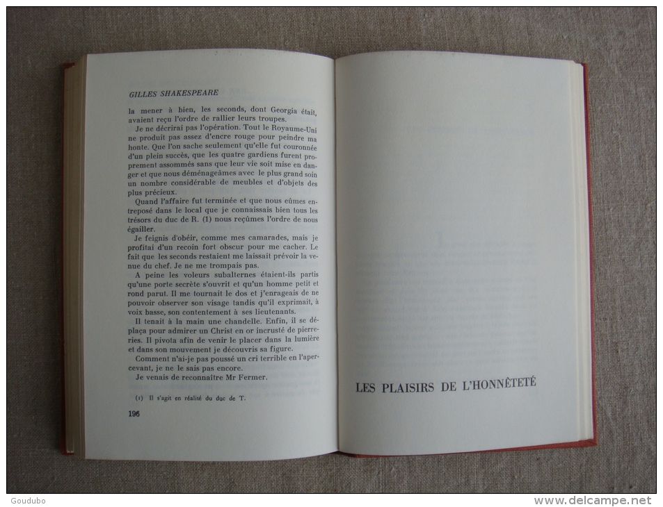 Jean Meyer Gilles Shakespeare Ou Les Aventures De Jean Perrin 1964 . Voir Photos - Andere & Zonder Classificatie