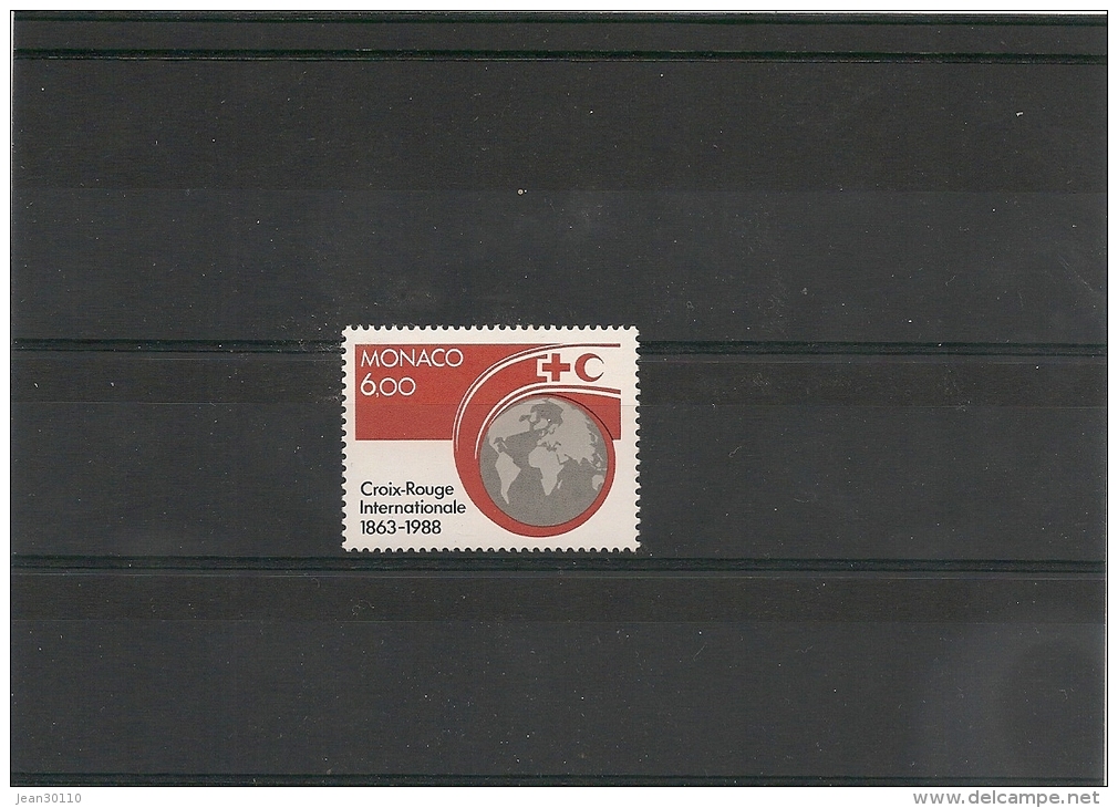 MONACO Croix Rouge   N°Y/T :1637 ** - Other & Unclassified