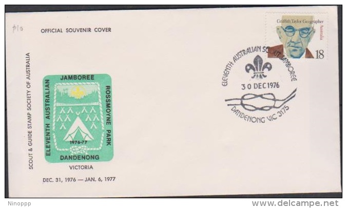 Australia 1976 Eleventh Australian Jamboree, Dandenong, Souvenir Cover - Storia Postale