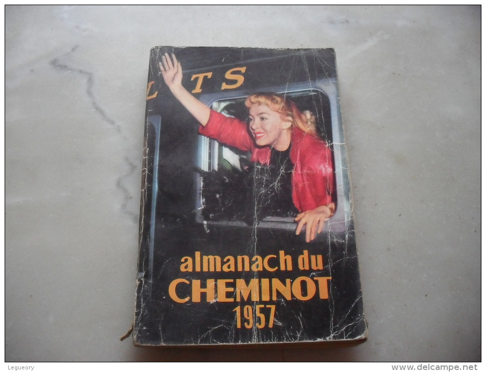 Almanach Du Cheminot  1957 - Trains