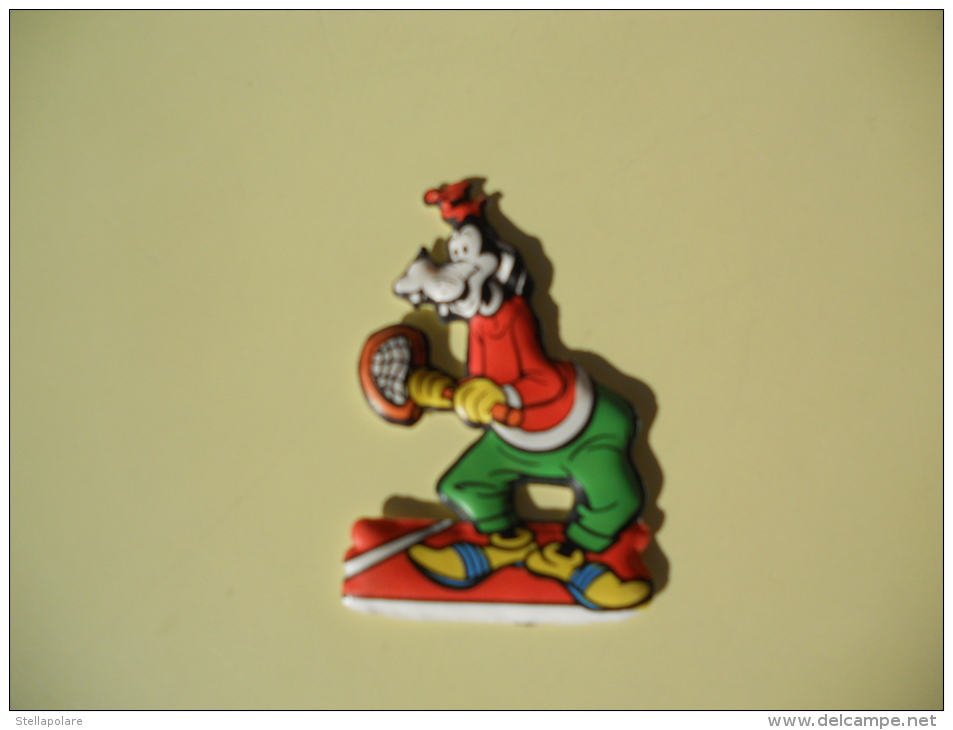 Figurina MIO LOCATELLI Plasteco SERIE PIPPO OLIMPIONICO  N 13 TENNIS - Disney