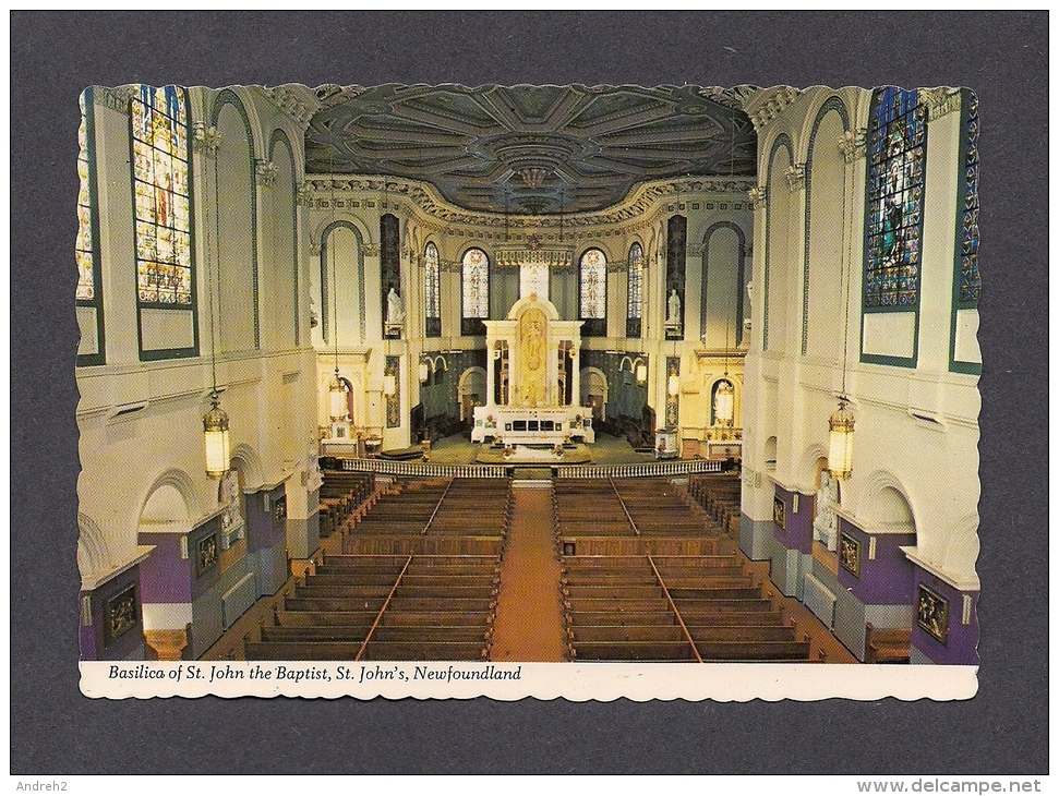 TERRE-NEUVE & LABRADOR - NEWFOUNDLAND - ST JOHN'S - BASILICA OF ST JOHN THE BAPTIST - ÉGLISE - CHURCH - PHOTO  TOOTON´S - St. John's