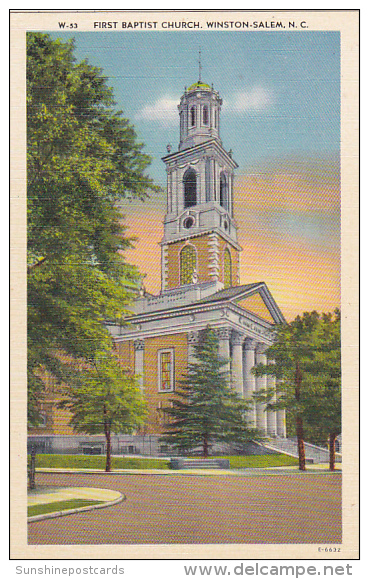 First Baptist Church Winston-Salem North Carolina - Winston Salem