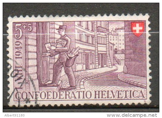 SUISSE  Facteur 1949 N°477 - Oblitérés