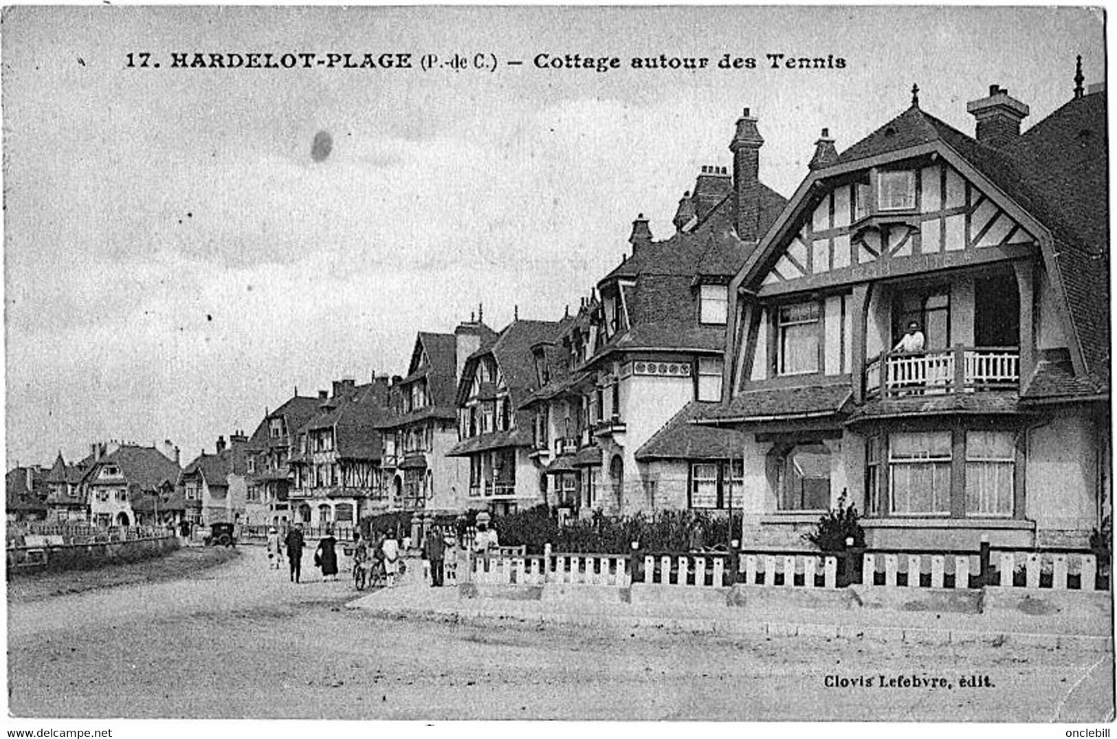 Hardelot Plage Pas De Calais Cottage Tennis Villas 1920 état Superbe - Autres & Non Classés