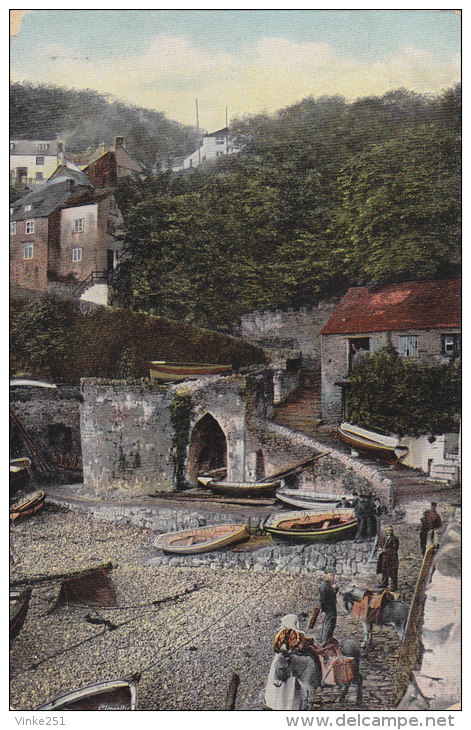 Clovelly - Entrance To Village Angleterre - Clovelly