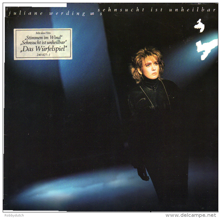 * LP *  JULIANE WERDING - SEHNSUCHT IST UNHEILBAR (Germany 1986) - Otros - Canción Alemana
