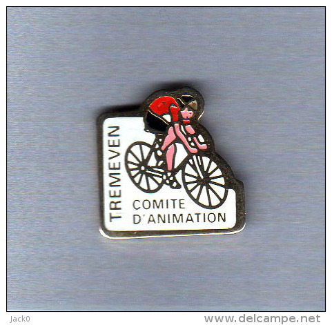 Pin´s  Sport  Cyclisme  TREMEVEN  ( 29 )  Comité  D´ Animation - Radsport