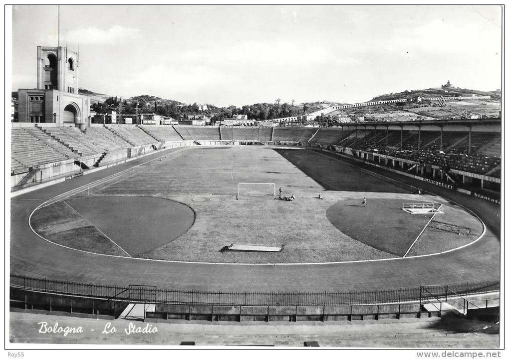 SPORT CALCIO STADIO DI BOLOGNA VEDUTA DALLA CURVA - Calcio