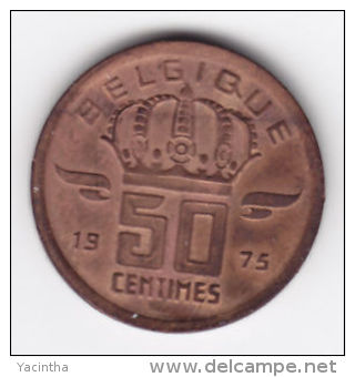 @Y@   Belgie / Belgium 50 Centimes 1975 UNC (C14) - 50 Cent