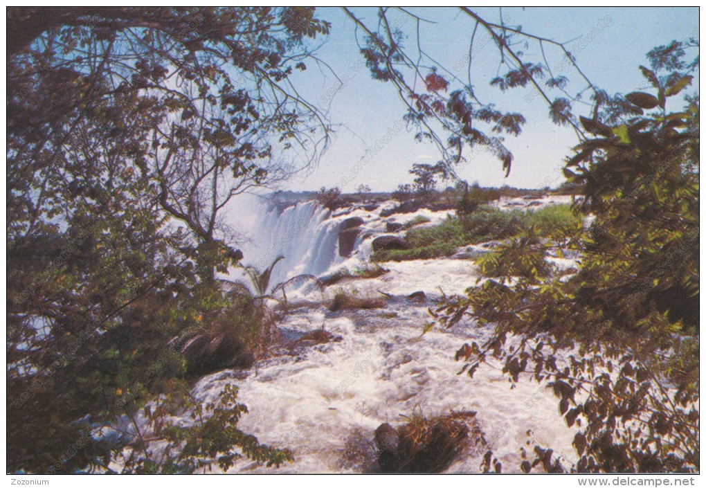 Victoria Falls, Estern Cataract, Zimbabwe - , Old  Photo Postcard - Zimbabwe