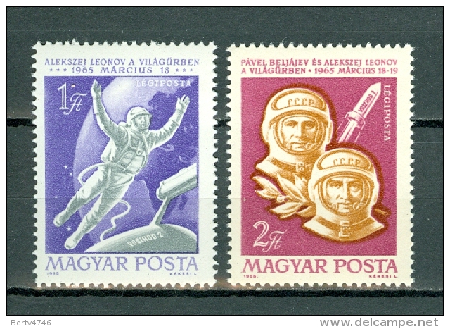 Magyar 1965 Yv. PA 270/71** - Unused Stamps