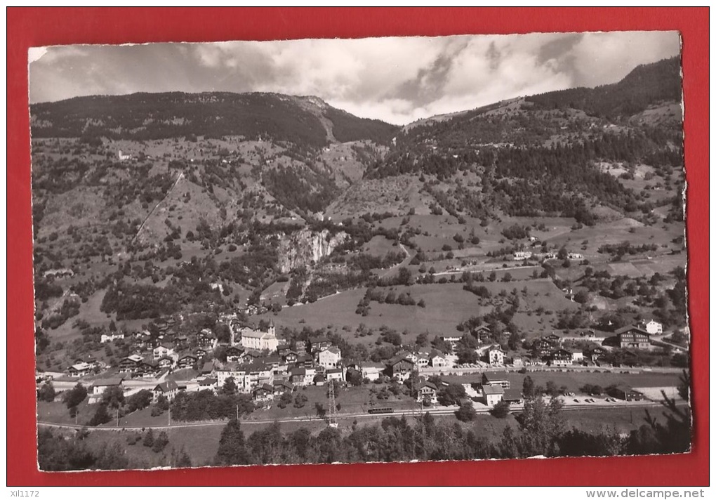 ACON-37  Moerel Mörel Blick Gegen Riederalp.  Gelaufen. - Riederalp