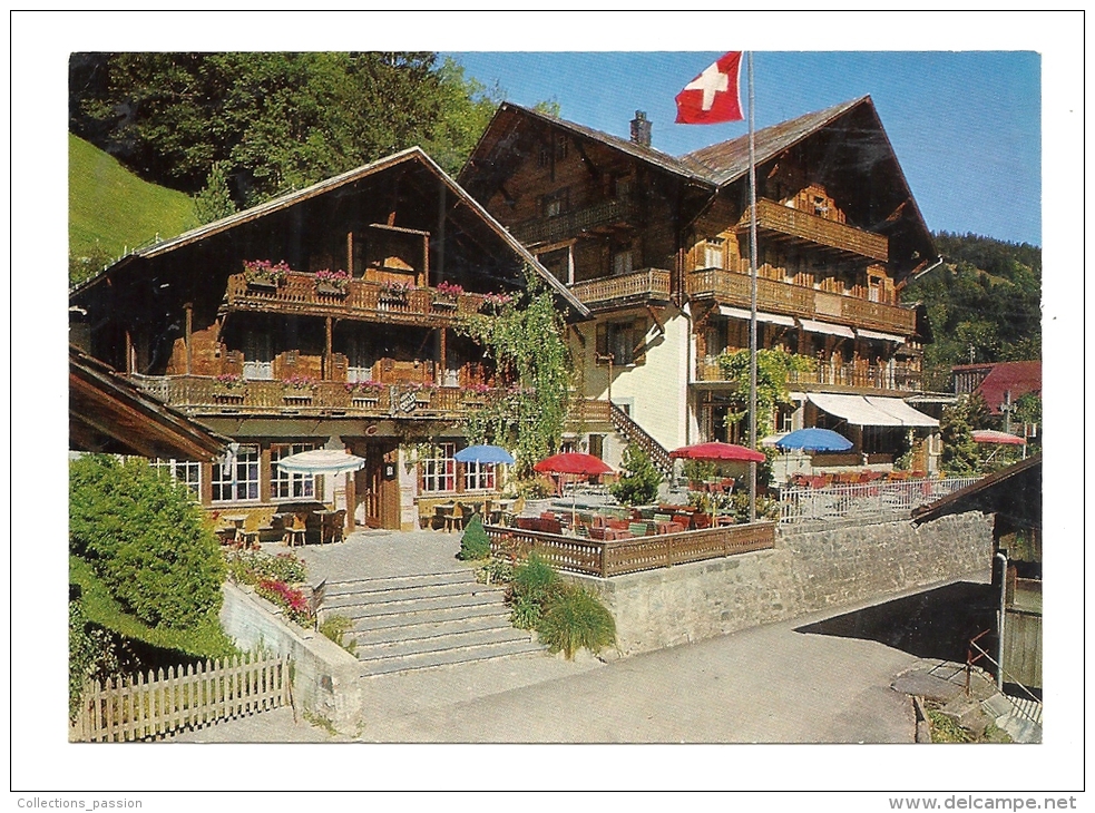 Cp, Restaurant, Hôtel Beau-Séjour Et Vieux Chalet - Chambéry (74) - Restaurants