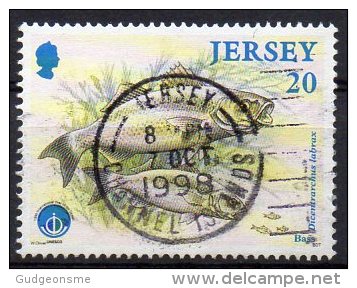 JERSEY 1998 Marine Life 20p Used - Jersey