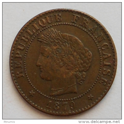 1 Centime Cérès 1879 A Cote 7 Euro En Ttb - Other & Unclassified