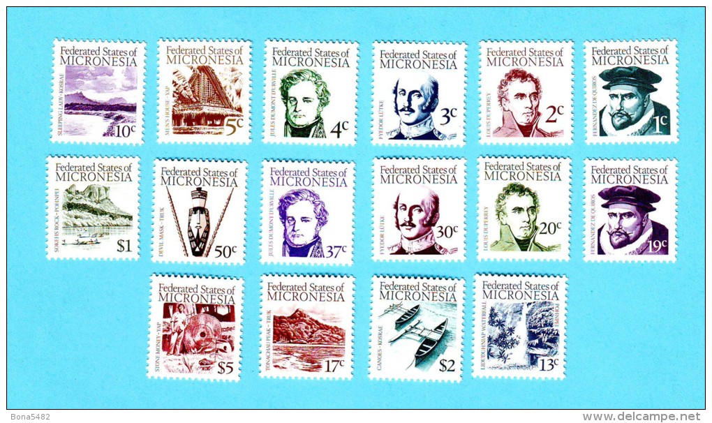 MICRONESIE PERSONNAGES COURANTS 1984 / MNH** / BM 165 - Micronésie