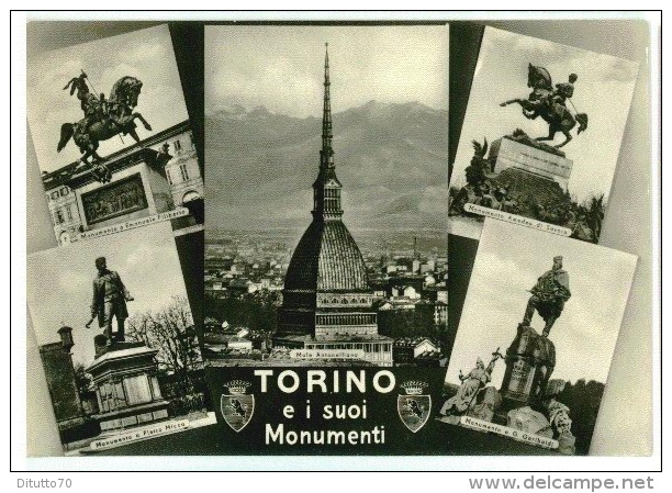 Torino - E I Suoi Monumenti - Formato Grande Viaggiata - S - Autres Monuments, édifices